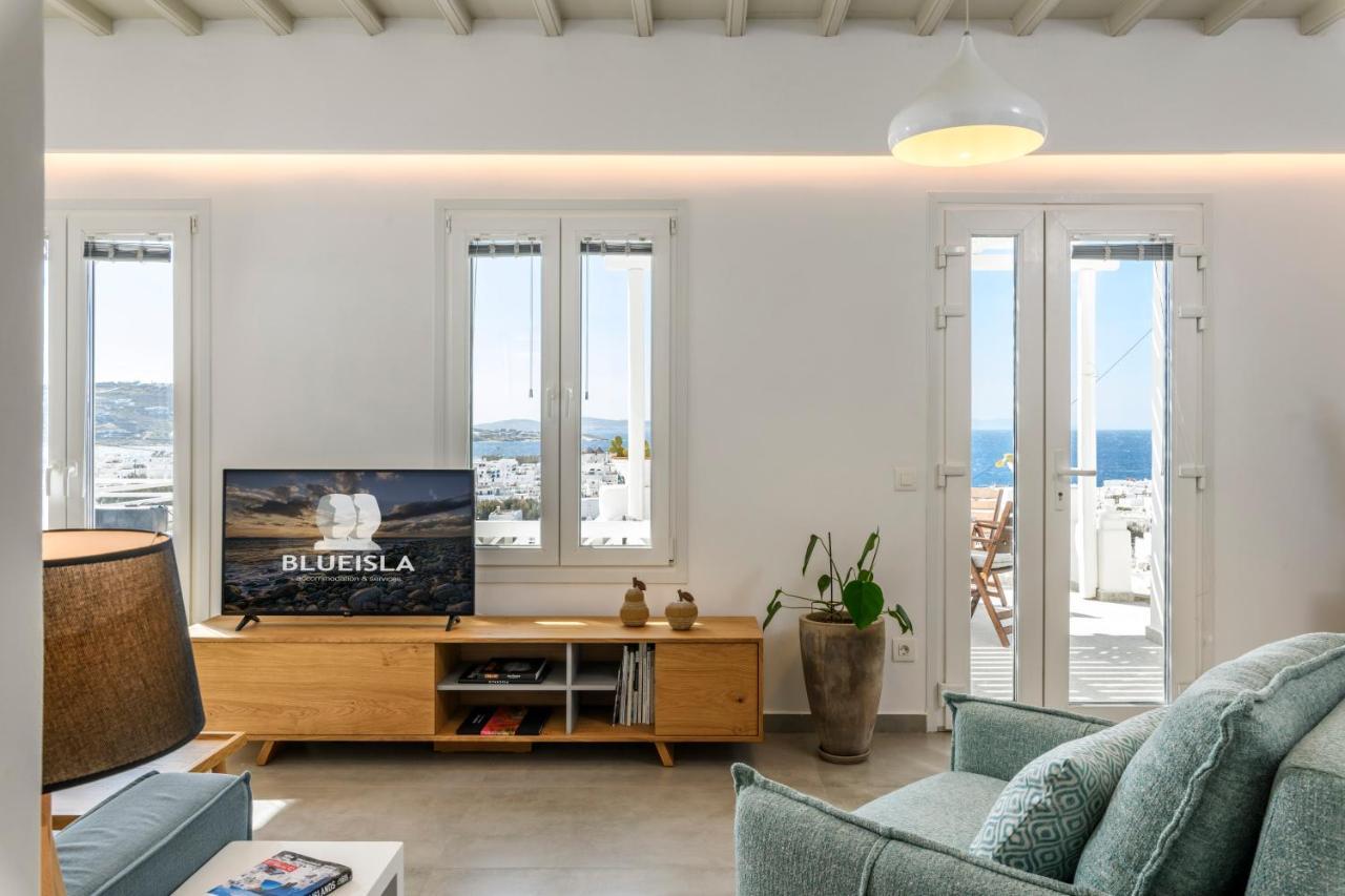 Blueisla Modern Town Mykonos Villa Mykonos Town Kültér fotó